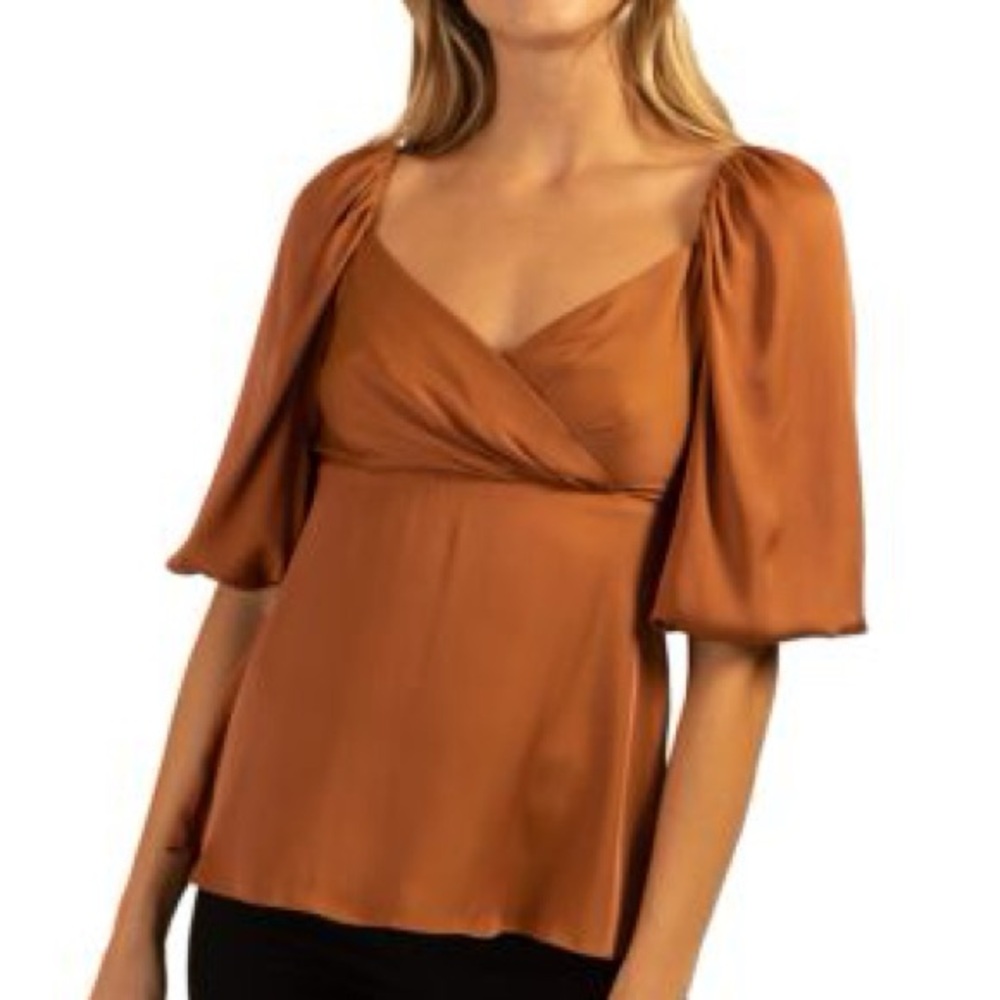 Trina Turk Women's Impressives Silk-Blend Top